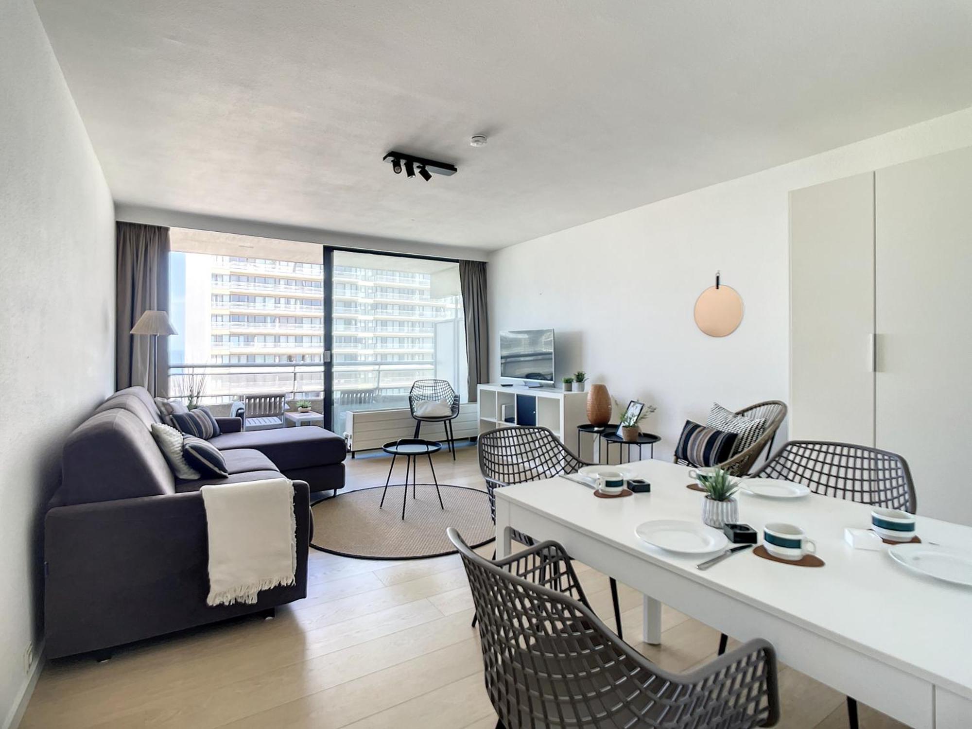 Oostende Studio Royal Ascot Q7 Met Terras En Zeezicht Op Toplocatie Zewnętrze zdjęcie