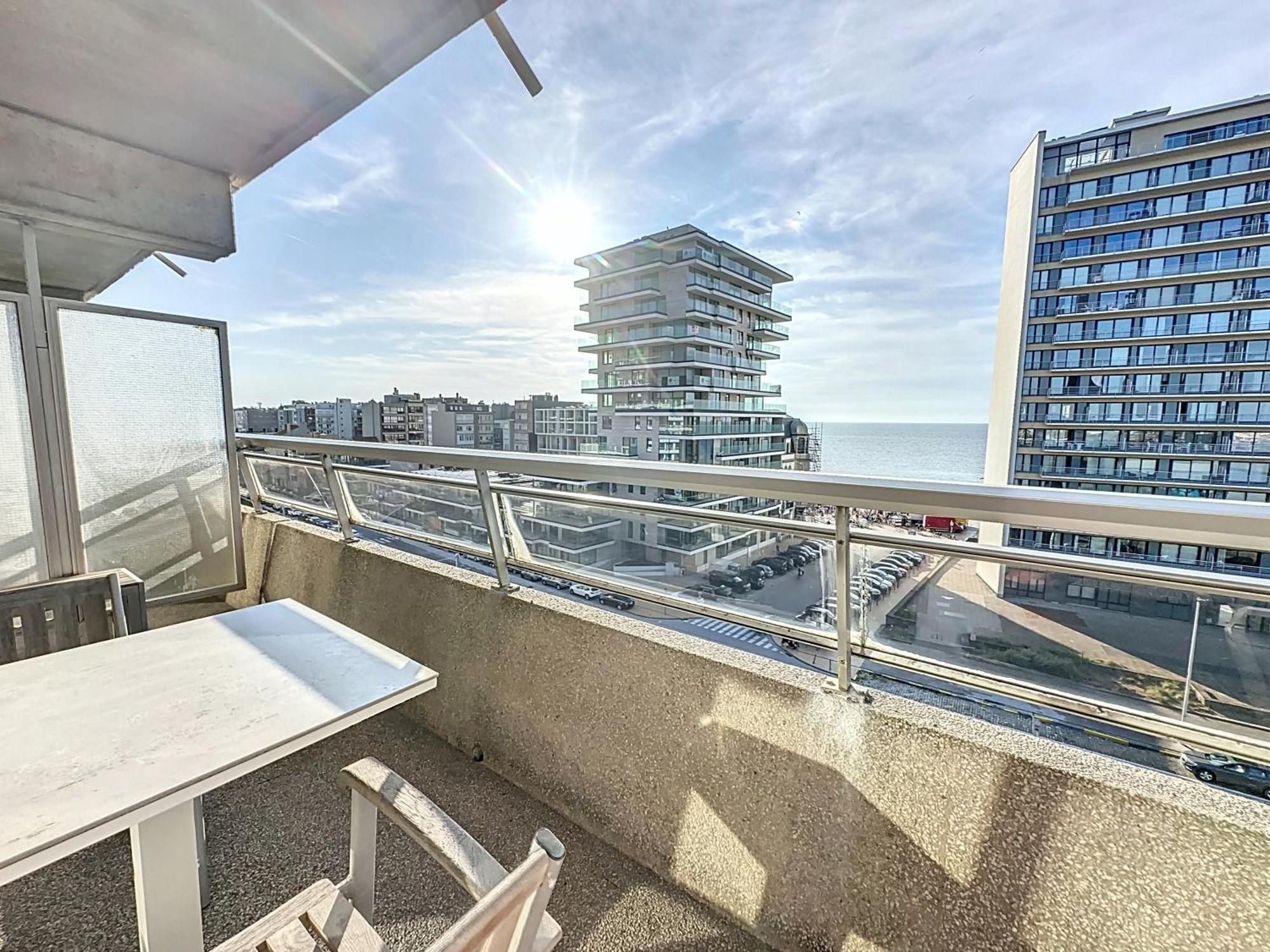 Oostende Studio Royal Ascot Q7 Met Terras En Zeezicht Op Toplocatie Zewnętrze zdjęcie